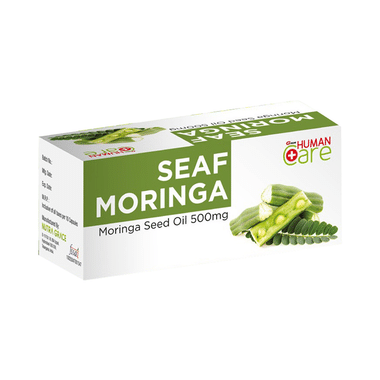 Seaf Moringa Seed Oil 500mg Capsule Combipack