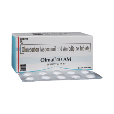 Olmat 40 AM Tablet