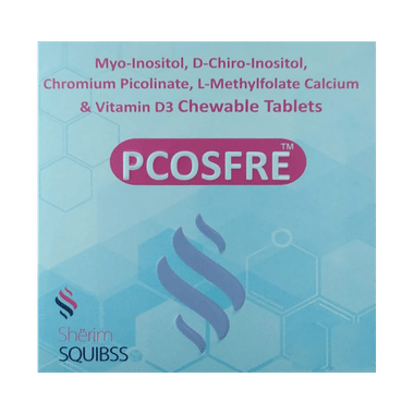 <span style='color:#626A7A'>Pcosfre Chewable Tablet</span>