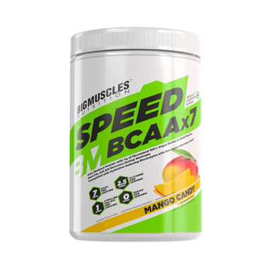 Big  Muscles Nutrition Speed BCAAx7 Mango Candy