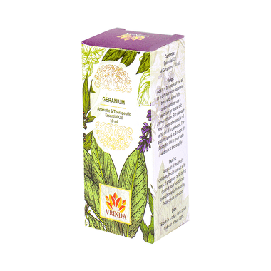 Vrinda Geranium Aromatic & Therapeutic Essential Oil