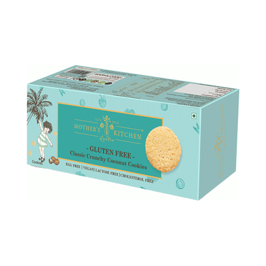 Mother's Kitchen Gluten Free Classic Crunchy Cookie Coconut Pack Of 2