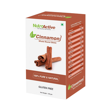 NutroActive Cinnamon Whole Round Sticks