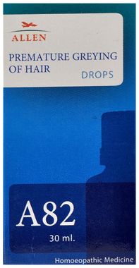 Allen A82 Premature Greying Of Hair Drop: Buy bottle of 30 ml Drop at best  price in India | 1mg