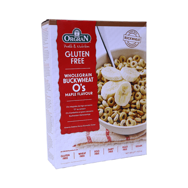 Orgran Whole Grain Buckwheat O's Maple Flavor