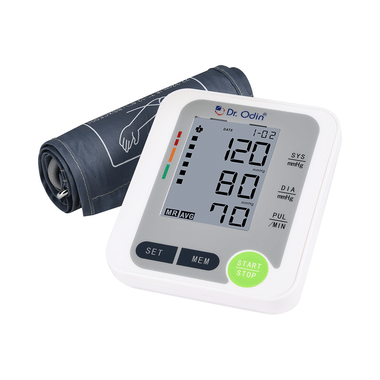 Dr. Odin BSX516 Digital Blood Pressure Monitor White