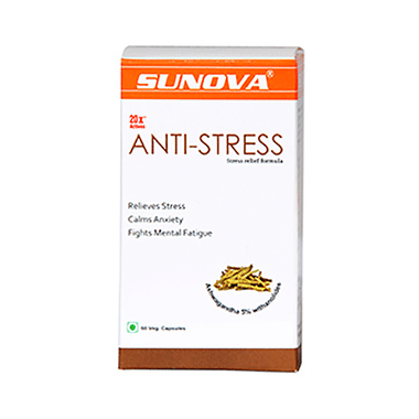 Sunova Anti-Stress Veg Capsule