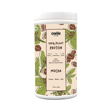 OneLife 100% Plant Protein Powder Mocha