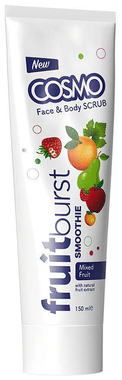 Cosmo Fruit Burst Smoothie Face & Body Scrub Mixed Fruit