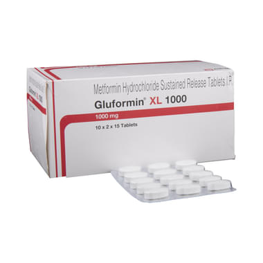 Gluformin XL 1000 Tablet
