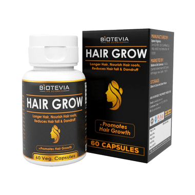 Biotevia Life Sciences Hair Grow Veg Capsule