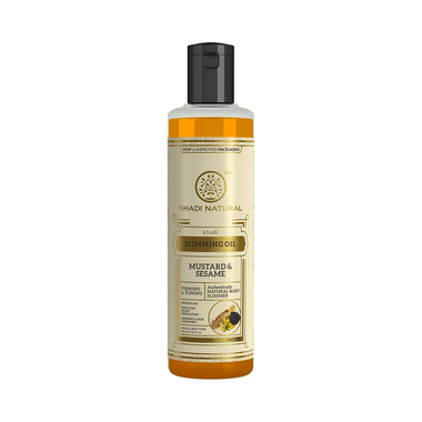 Khadi Naturals Mustard & Sesame Herbal Slimming Oil