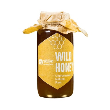 Satvyk Wild Honey Unprocessed, Natural, Raw