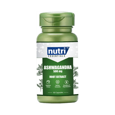 Nutri Essential Ashwagandha 500mg Capsule