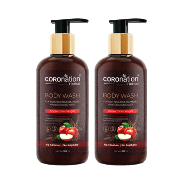 Coronation Herbal Apple Cider Vinegar Body Wash (300ml Each)