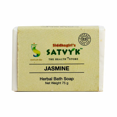 Satvyk Herbal Bath Soap Jasmine