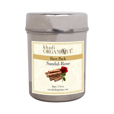 Khadi Organique Sandal Rose Face Pack