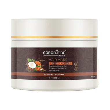Coronation Herbal Coconut & Vitamin E Hair Mask (200gm Each)