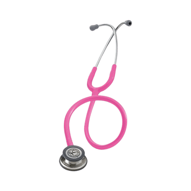 3M Littmann Classic III Stethoscope, Rose Pink Tube, 27 inch, 5639