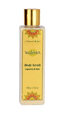 Vedantika Herbals Liquorice And Oats Body Scrub