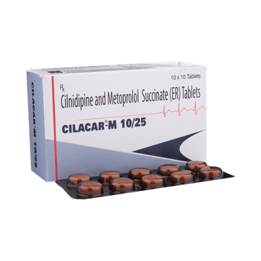 Cilacar-M 10/25 Tablet ER