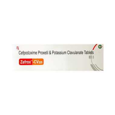 Zefrox-CV 325 Tablet