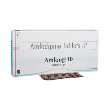 Amlong 10 Tablet