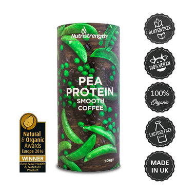 Nutristrength Pea Protein Powder Smooth Coffee