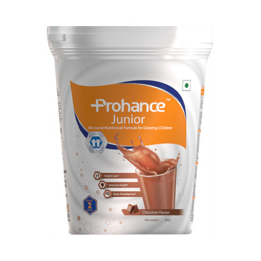 Prohance Junior Formula for Kids' Immunity, Growth & Brain Development | Flavour Chocolate