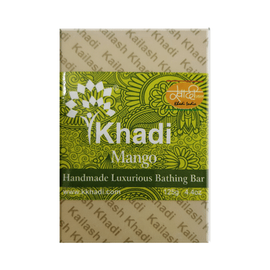 Khadi India Mango Handmade Luxurious Bathing Bar