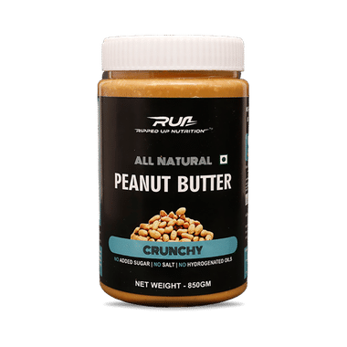 Ripped Up Nutrition All Natural Peanut Butter Crunchy