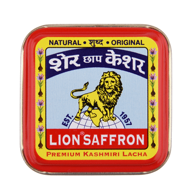 Lion Saffron Premium Kashmiri Lacha (1gm Each)