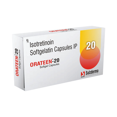 Orateen 20 Softgel Capsule