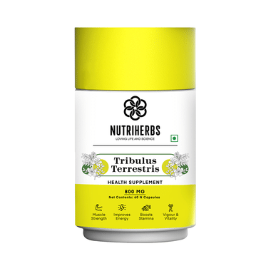 Nutriherbs Tribulus Terrestris 800mg Capsule