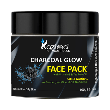 Kazima Cosmetics Charcoal Glow Face Pack