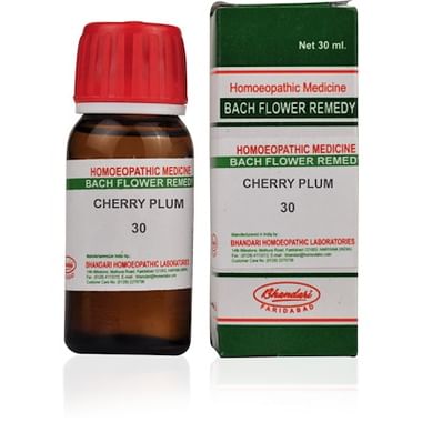 Bhandari Bach Flower Cherry Plum 30