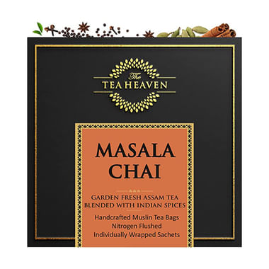 The Tea Heaven Masala Chai Tea bag (6.5gm Each)