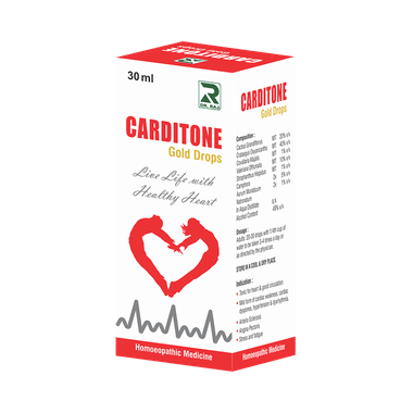 Dr. Raj Carditone Gold Drop