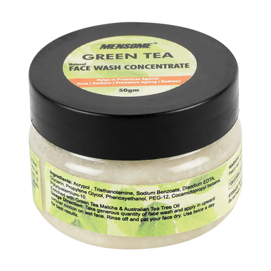 Mensome Green Tea Natural Face Wash Concentrate