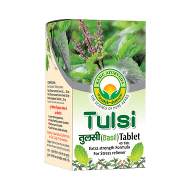 Basic Ayurveda Tulsi (Basil) Tablet