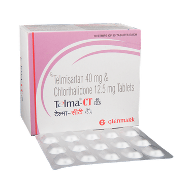 Telma-CT 40/12.5 Tablet