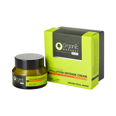 Organic Harvest Activ Orchid Petal Range Pollution Defence  Cream