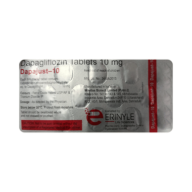 Dapajust 10 Tablet
