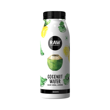 Raw Pressery Coconut Water (200ml Each) Aloe Vera, Lemon