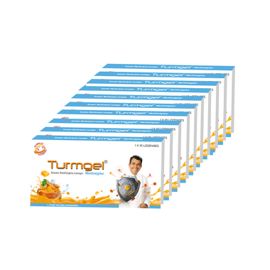 Turmgel Turmeric Lozenges (10 Each) Mentholyptus