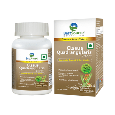 BestSource Nutrition Cissus Quadrangularis Extract Capsule