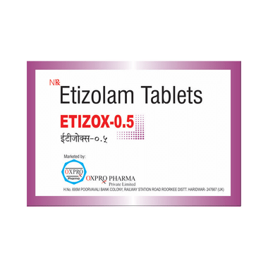 Etizox 0.5 Tablet