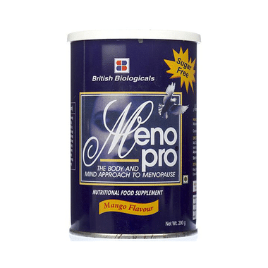 Meno Pro Powder For Management Of Menopausal Symptoms | Flavour Mango