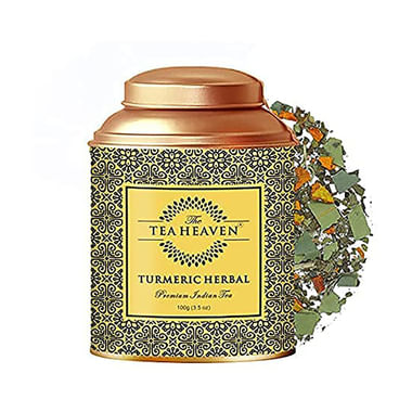 The Tea Heaven Turmeric Herbal Premium Indian Tea