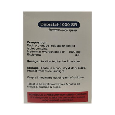 Debistal 1000 SR Tablet